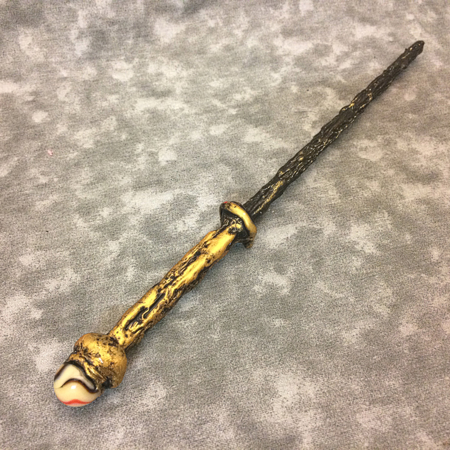 Hand Sculpted Wizard Wand – Kate's Creations