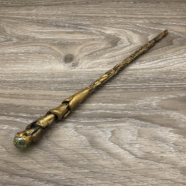 Hand Sculpted Wizard Wand – Kate's Creations