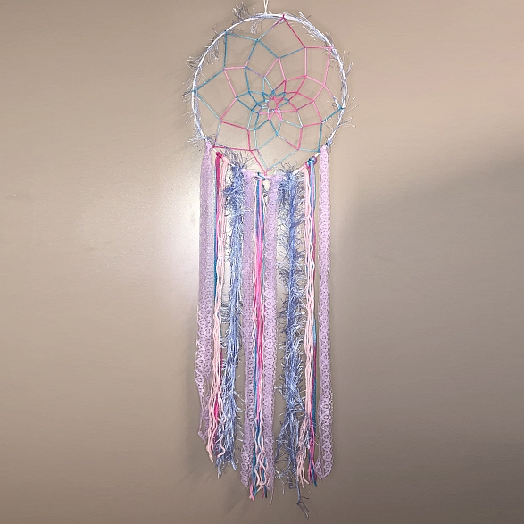 Cotton Candy Dream Catcher DIY Kit – Kate's Creations