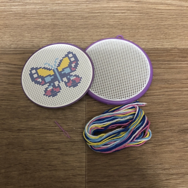 Butterfly Cross Stitch DIY Kit